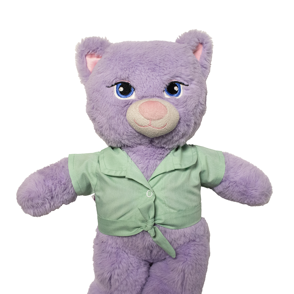 خرید بلوز عروسک گره دار سبز