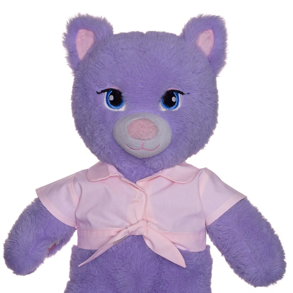 خرید بلوز عروسک گره دار صورتی