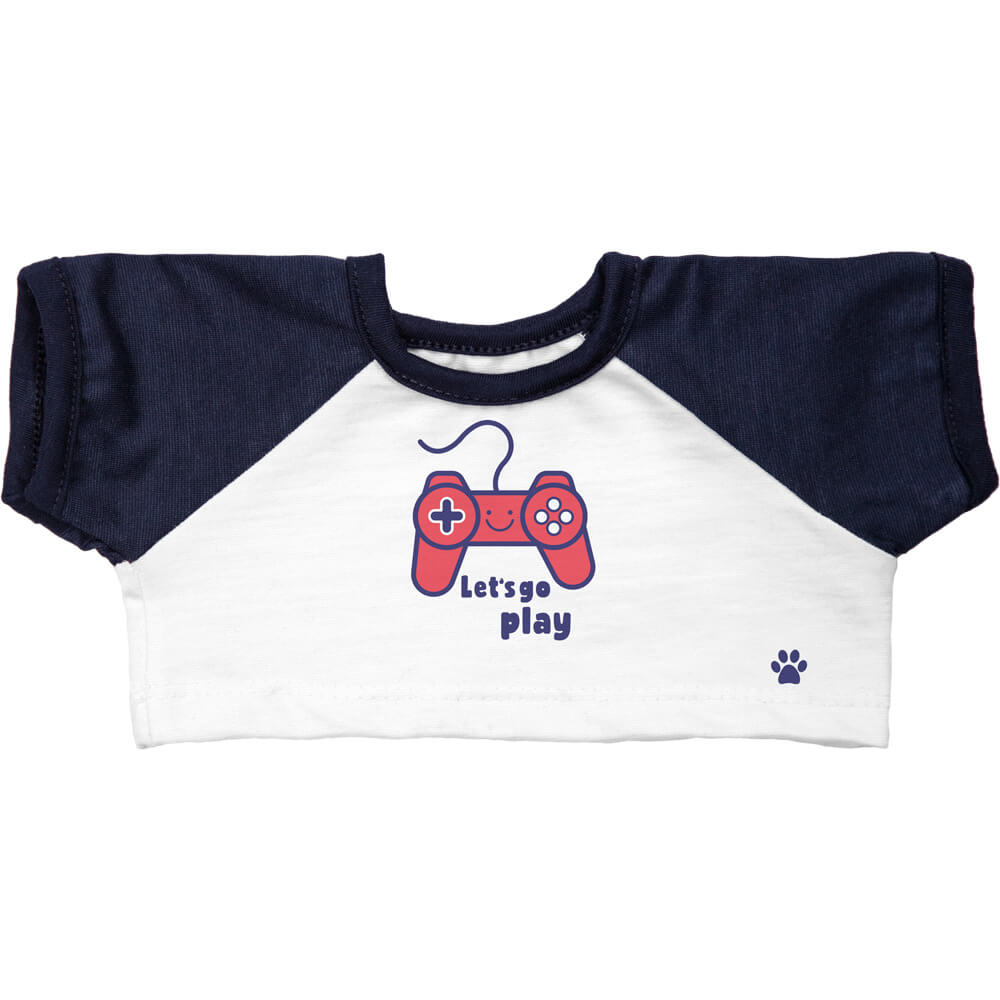 تیشرت سفید مدل GAME